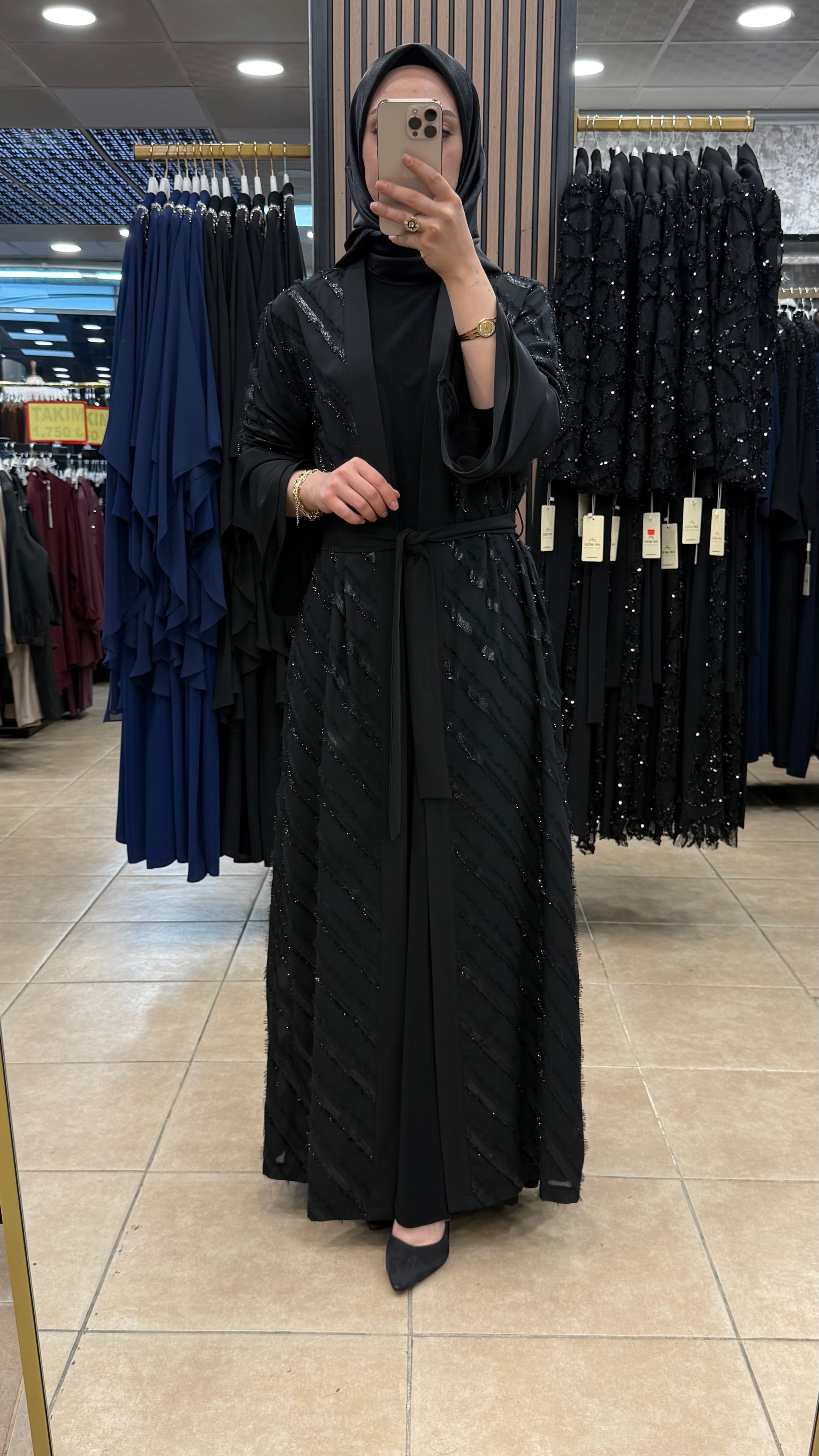 PERİ 2118 ŞİFON ABAYA TAKIM — Siyah [stokoz:ZhsGnKHIaC0o8UIbRg2z%3ASiyah%3A0%3A1seq9d5]