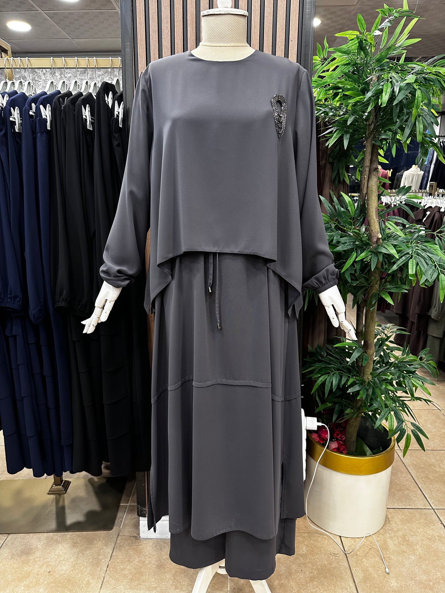 Musab İkili Takım - Gri