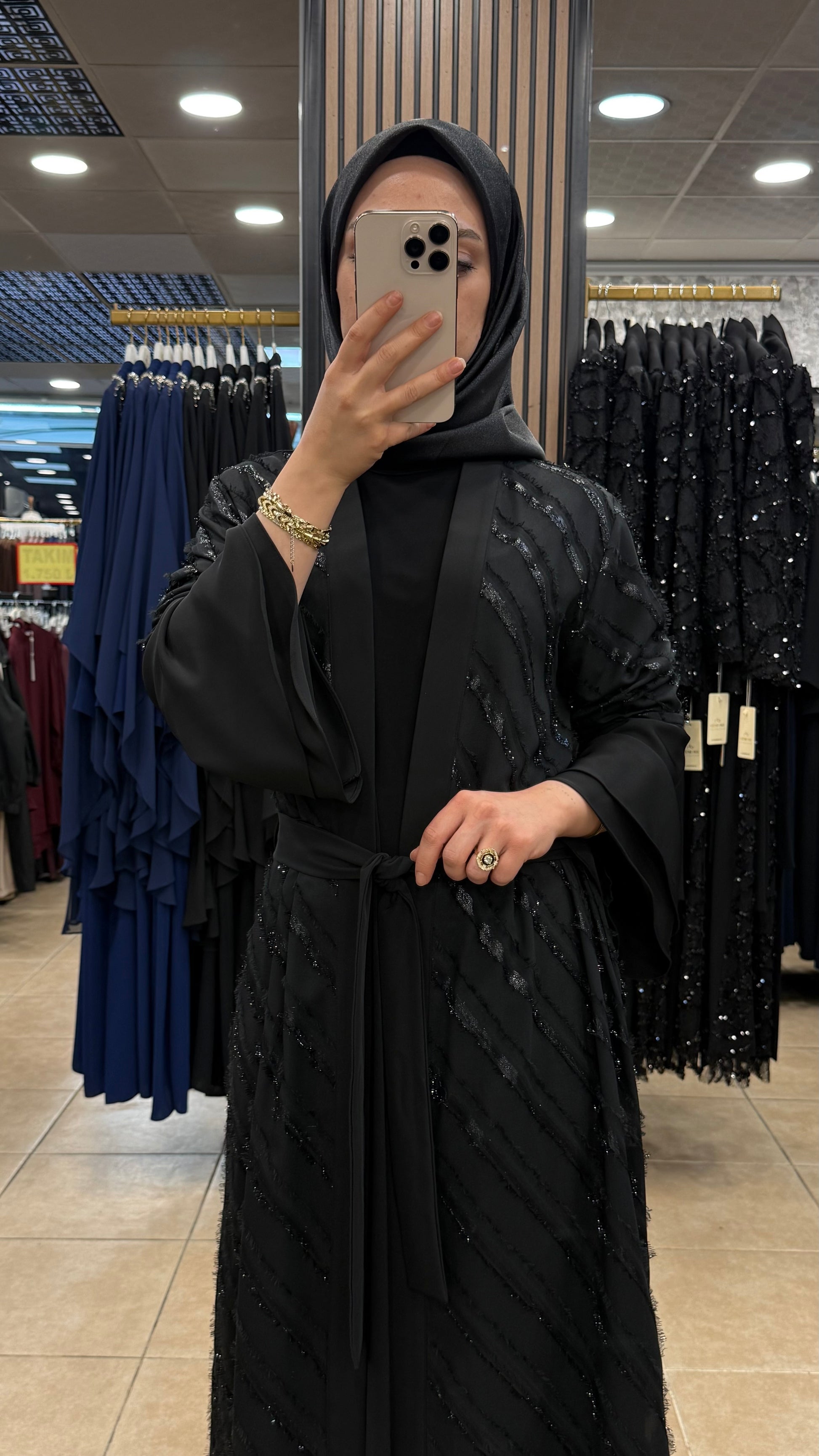 PERİ 2118 ŞİFON ABAYA TAKIM — Siyah [stokoz:ZhsGnKHIaC0o8UIbRg2z%3ASiyah%3A1%3Ahyvwet]