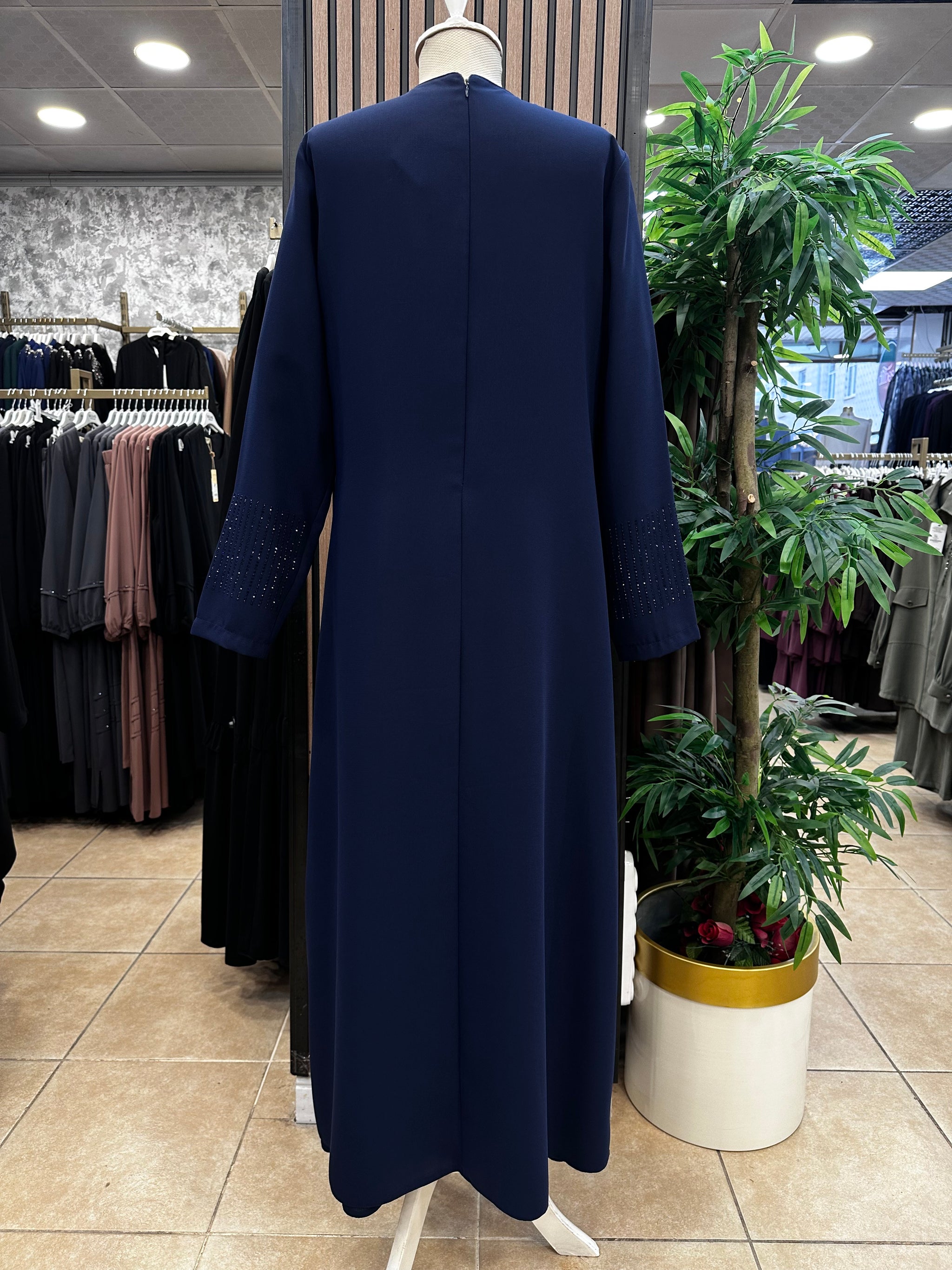 BEYZA 8509 ELBİSE — Lacivert [stokoz:ZhVZmBXOJKgEikzX5GKy%3ALacivert%3A1%3Adq5frb]