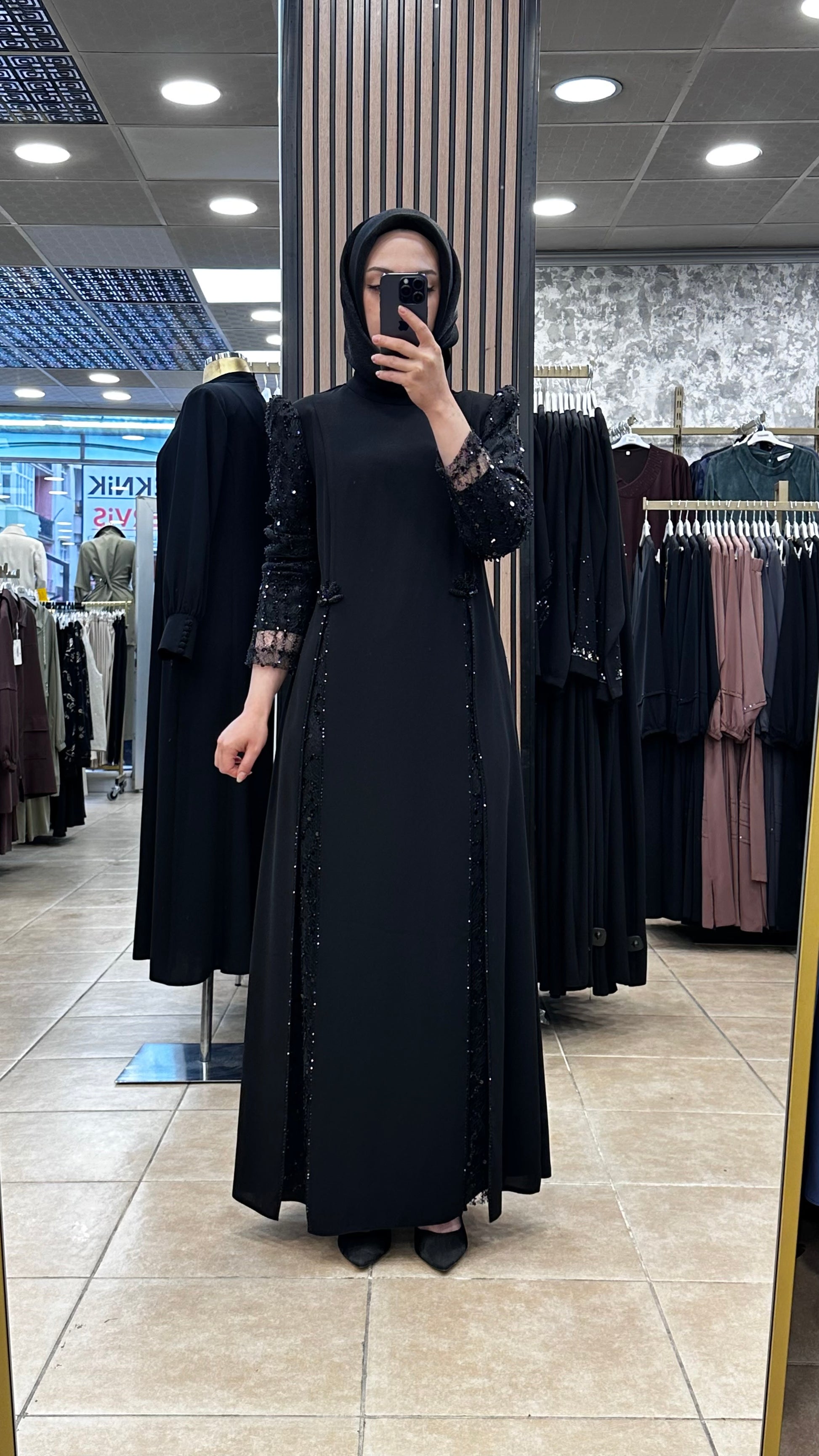 NEVA 5906 ELBİSE — Siyah [stokoz:Yc8V1gwzuAJ1iRxWE20e%3ASiyah%3A0%3A1rfy2sp]