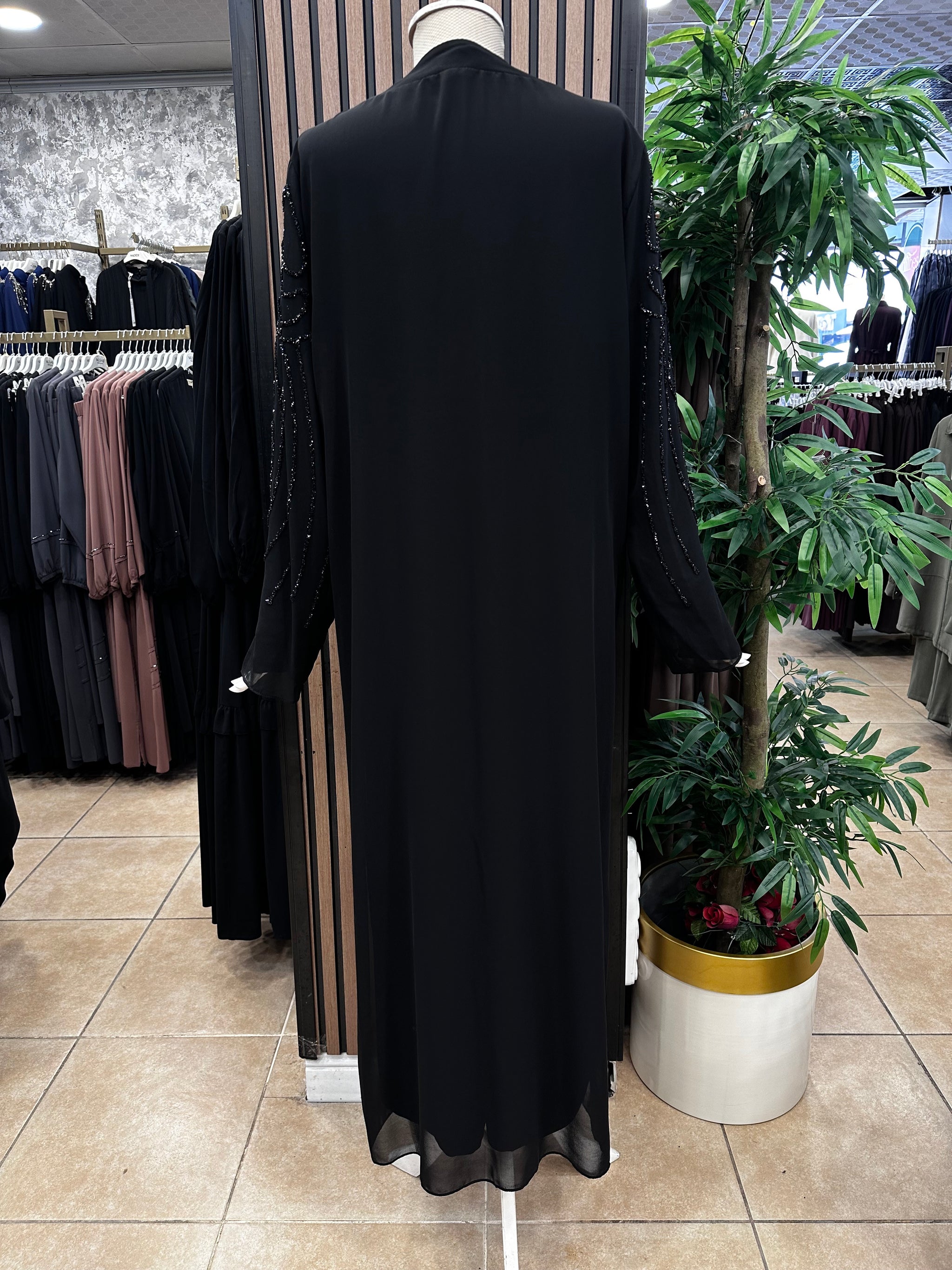 NİHAL 7509 ABAYA TAKIM — Siyah [stokoz:Qrfj0djqzrOSs1SIbFop%3ASiyah%3A2%3A1gq21wd]