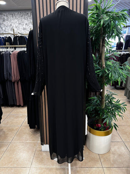NİHAL 7509 ABAYA TAKIM — Siyah [stokoz:Qrfj0djqzrOSs1SIbFop%3ASiyah%3A2%3A1gq21wd]