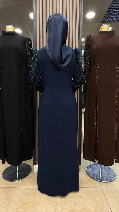 BERRA 6365 GÜPÜRLÜ ABİYE — Lacivert [stokoz:gRVESPDba7hBk9jjFSHo%3ALacivert%3A2%3A51hfnb]