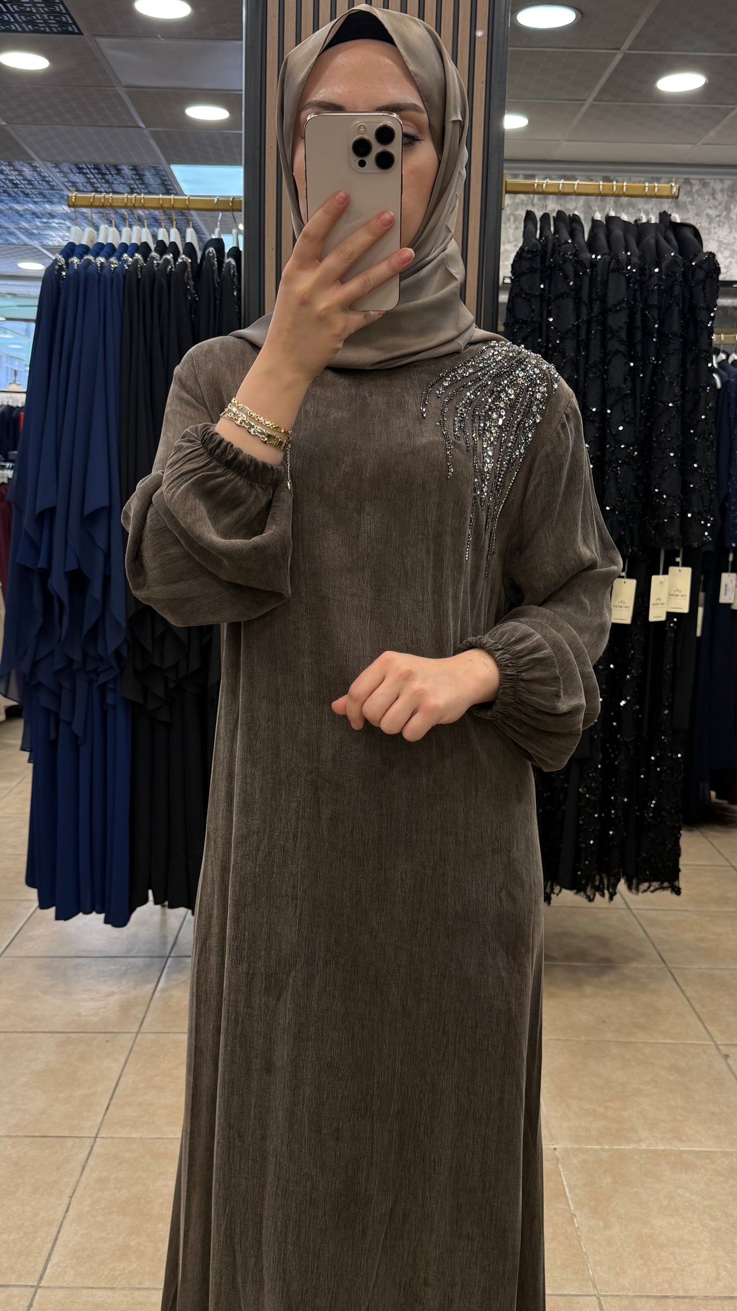 SILK CUPRA DRESS