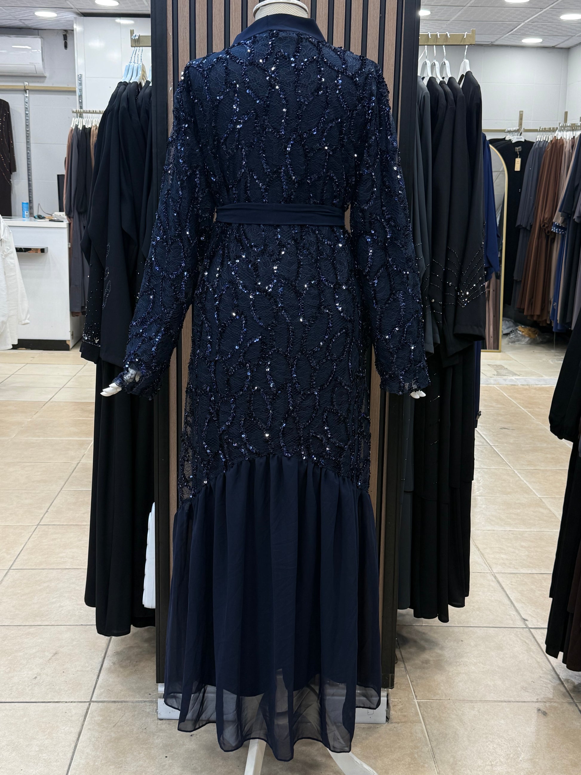 NİHAL ABAYA TAKIM 7517 — Lacivert [stokoz:rEFWLsi0ewxGGQ7aPXP0%3ALacivert%3A2%3Ami2cxl]