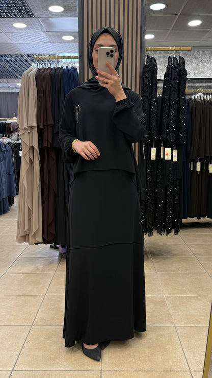 MUSAB 8621 ELBİSE — Siyah [stokoz:s0ypnhwMISY6CNyMQFpY%3ASiyah%3A0%3Agp0lpc]