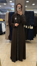 ÇINAR ÖZKAN 5245 ŞERİT BİYELİ ABAYA