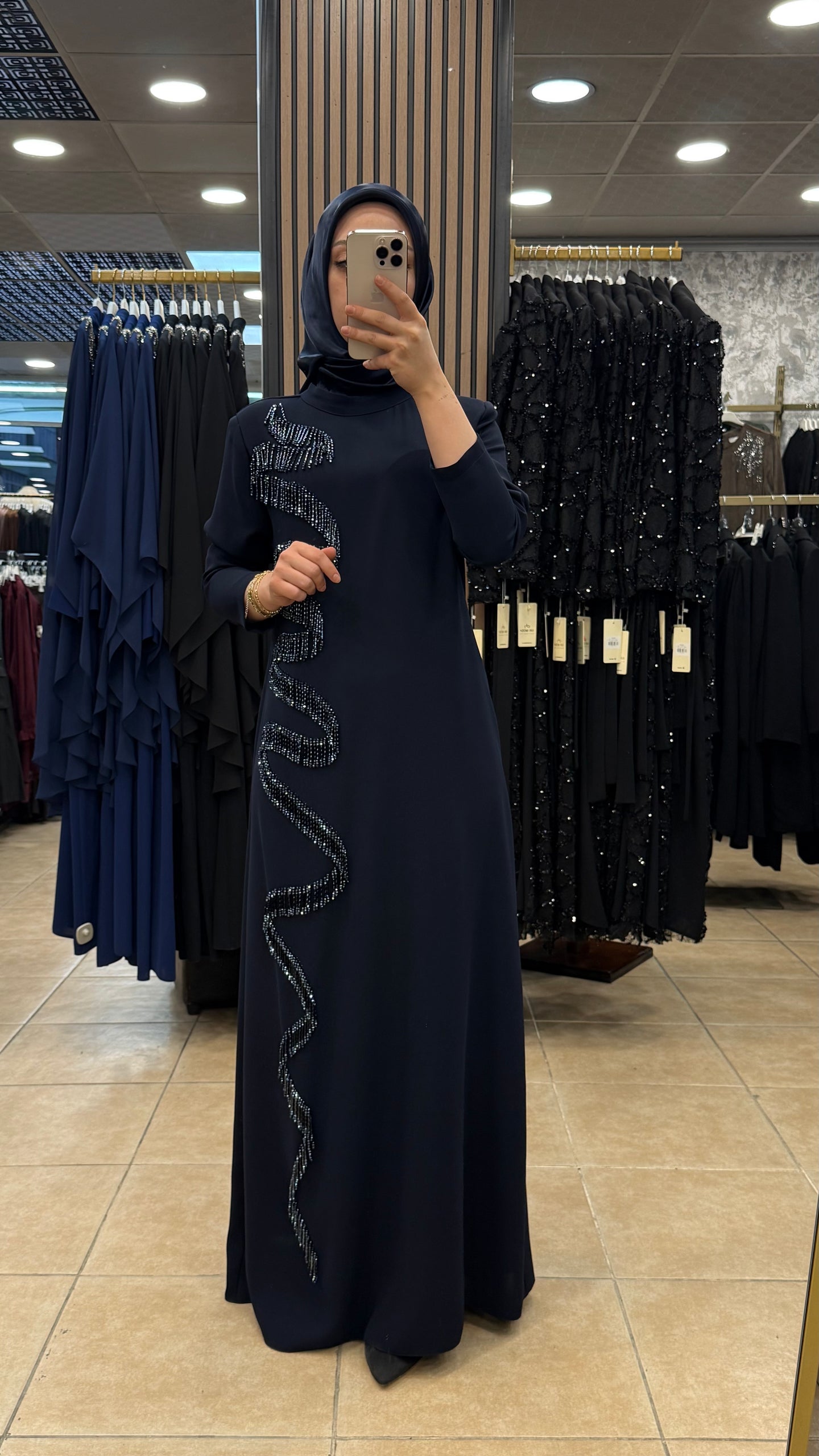 NEVA 3396 PÜSKÜL BONCUK ABİYE