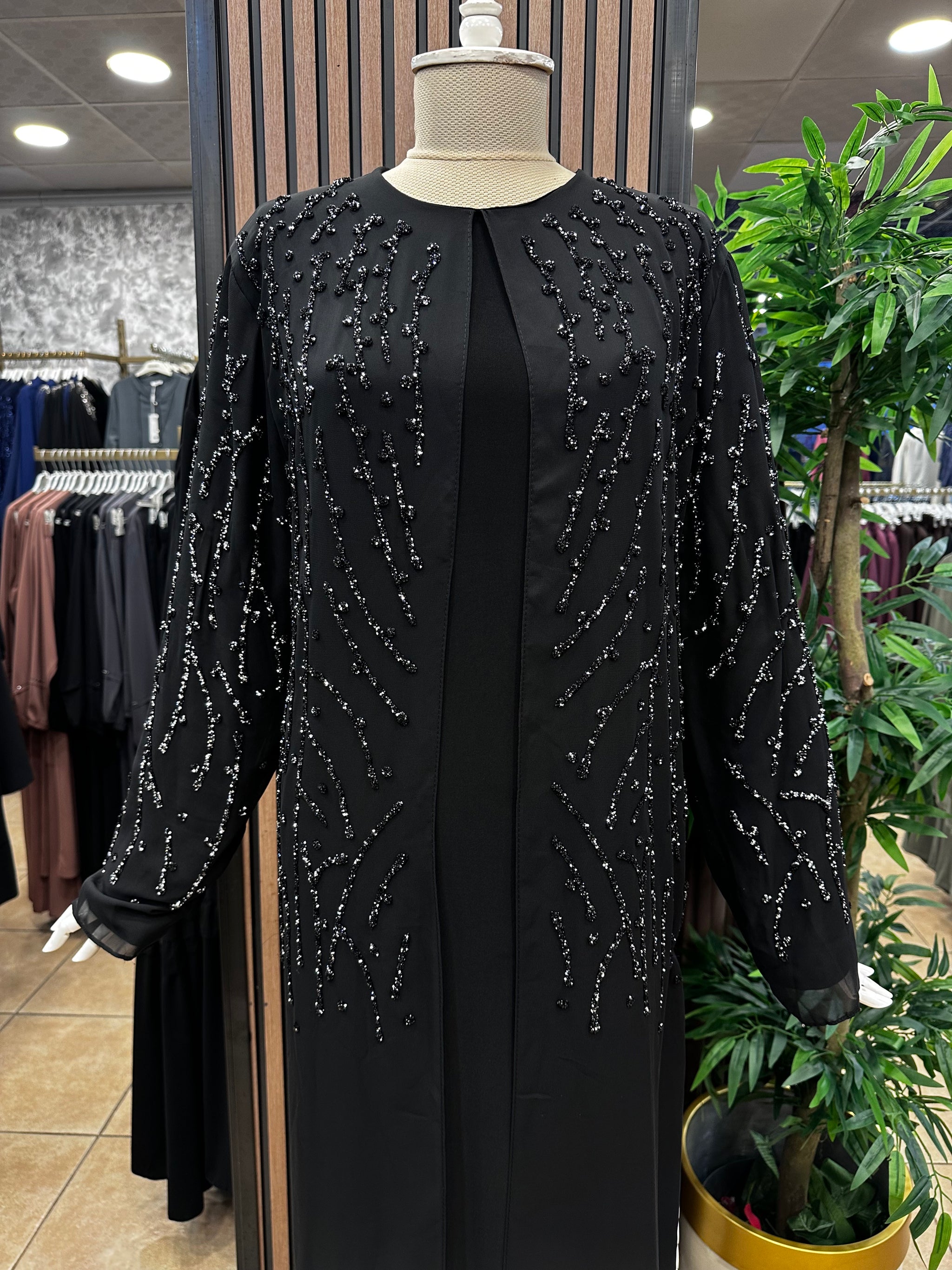 NİHAL 7530 ABAYA TAKIM — Siyah [stokoz:RbIGsQ6xt4lHPdKyX9p3%3ASiyah%3A1%3Ampjazl]