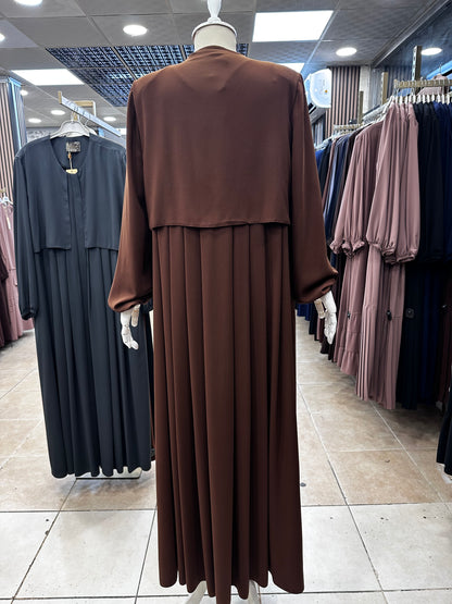 MUSAB 8630 ELBİSE — Kahverengi [stokoz:Zt5lV7hOCPhv5o4cKjcZ%3AKahverengi%3A2%3Aqljyf8]