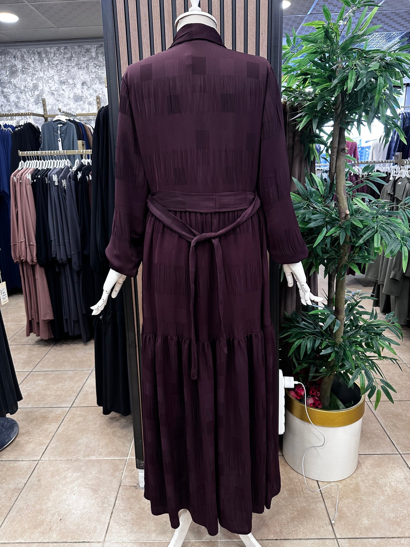 Wennew 2145 Paris Şifon Elbise