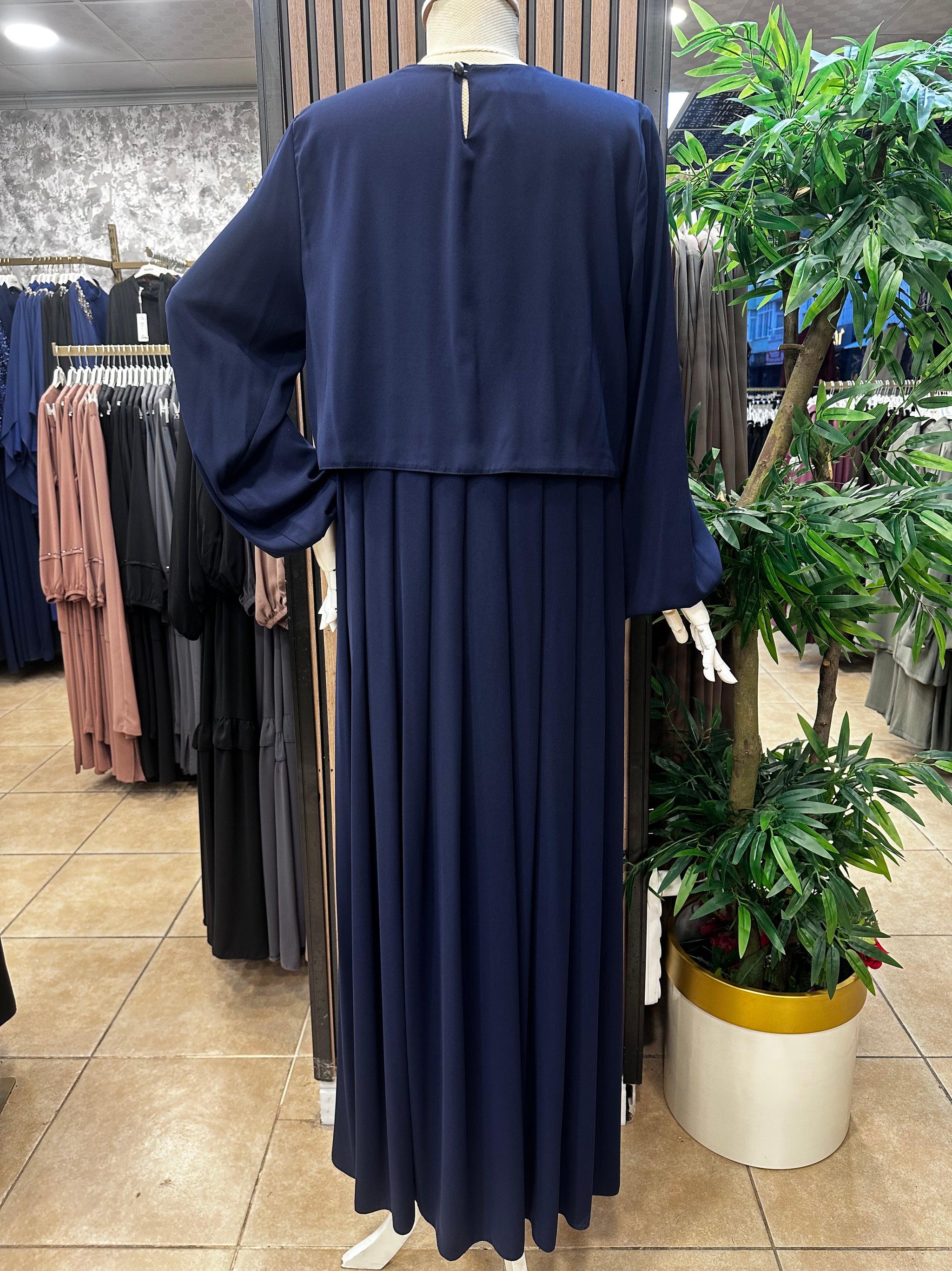 MUSAB 8610 ELBİSE — Lacivert [stokoz:x9AptK2XvQBnaeajVKsj%3ALacivert%3A2%3A1dq5yyg]