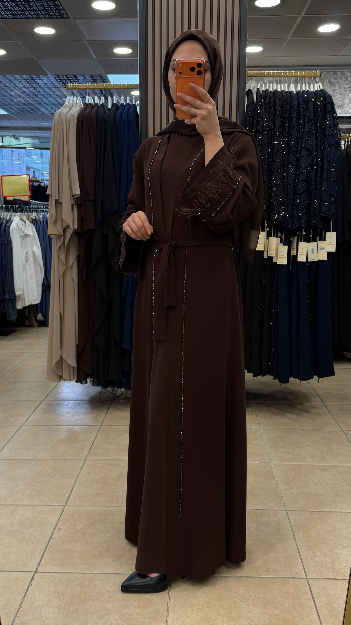 BEYZA 1811 TÜYLÜ ABAYA TAKIMI