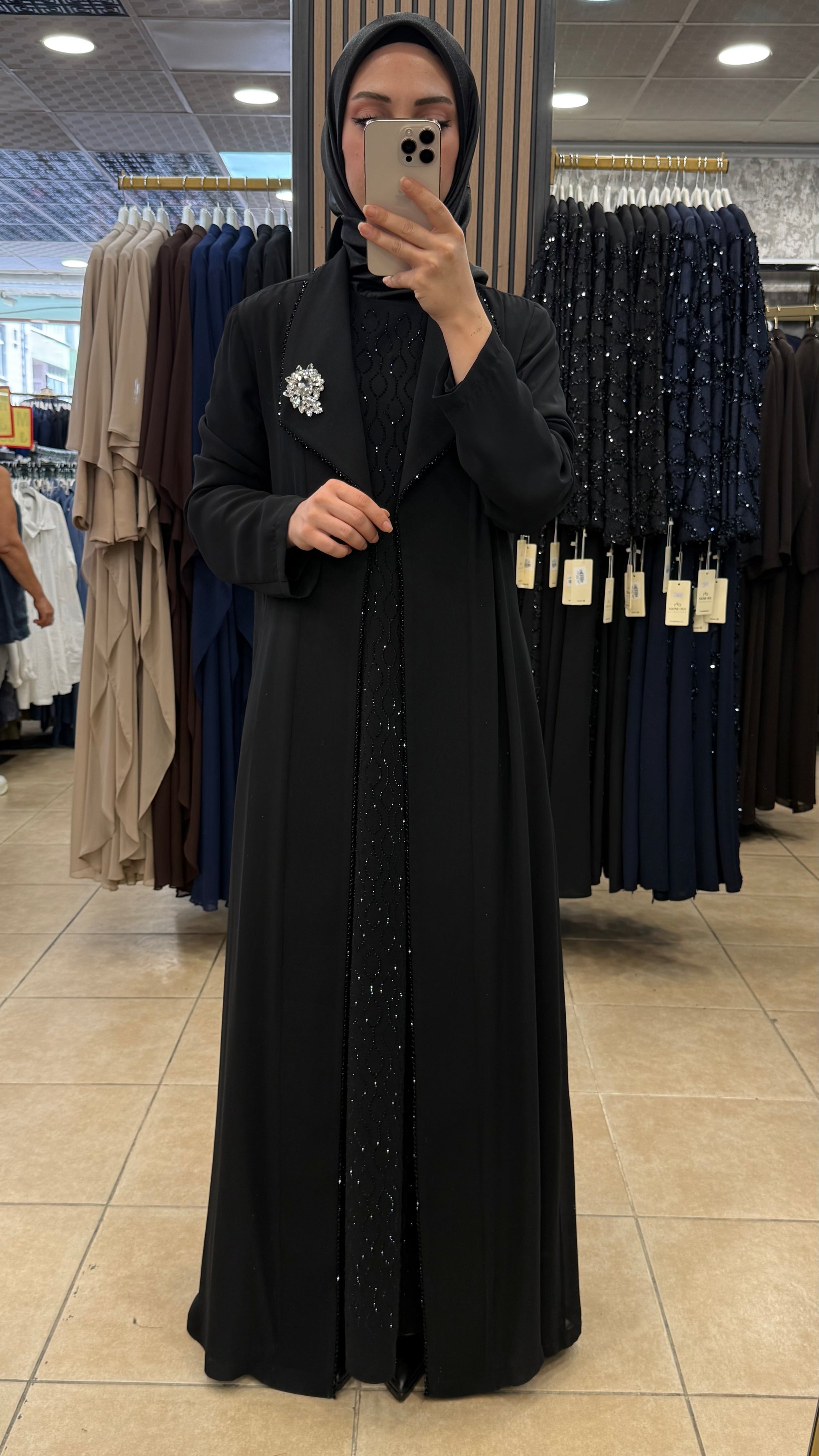 ÇINAR ÖZKAN 5245 ŞERİT BİYELİ ABAYA — Siyah [stokoz:GBxlkLiEo5AVVgB920Yp%3ASiyah%3A0%3Audba5l]