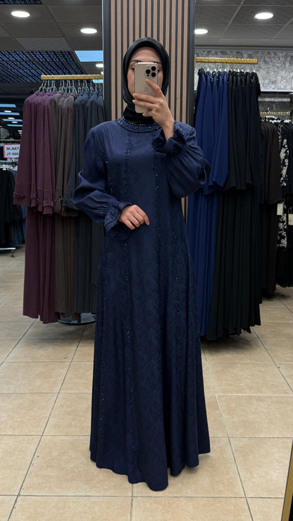 JUKİ 3820 ELBİSE — Lacivert [stokoz:EZSskxj7Zff0j2t9aAPX%3ALacivert%3A0%3A4e4ly5]
