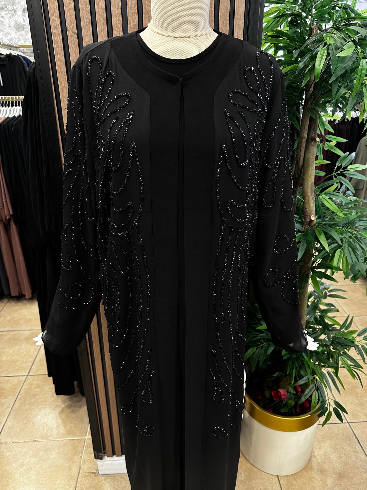 NİHAL 7509 ABAYA TAKIM — Siyah [stokoz:Qrfj0djqzrOSs1SIbFop%3ASiyah%3A1%3A1jeyiis]