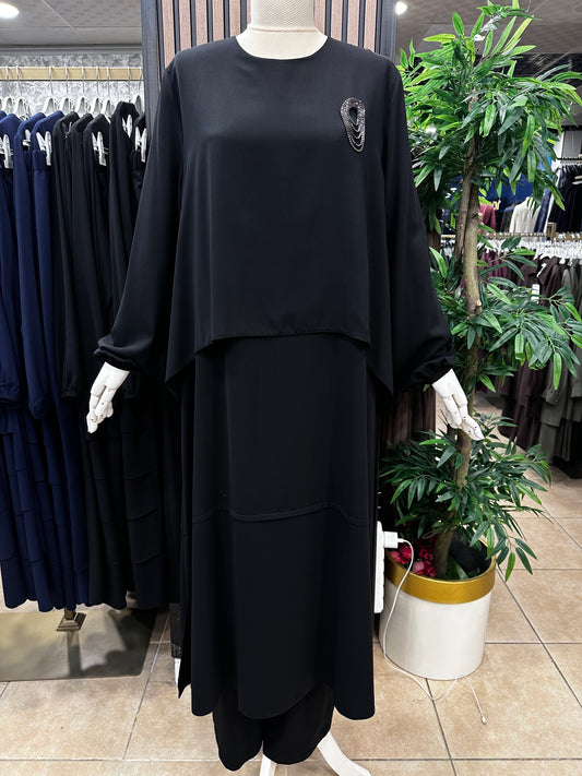 Musab İkili Takım - Siyah