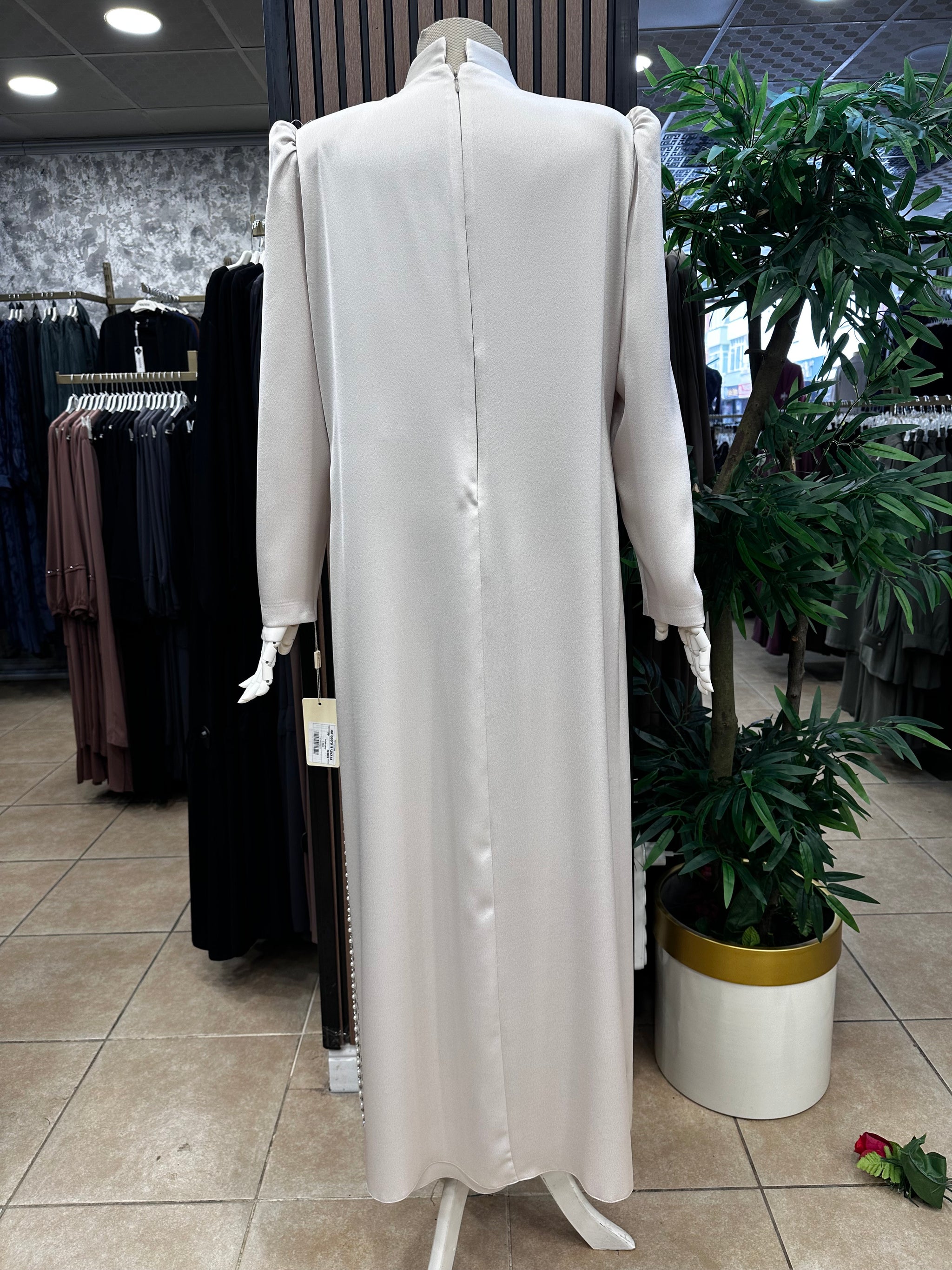 NEVA 5901 TAŞ İŞLEMELİ ABİYE — Krem [stokoz:COHL93hPJOXplDA5ghmw%3AKrem%3A2%3A1kjzxu9]