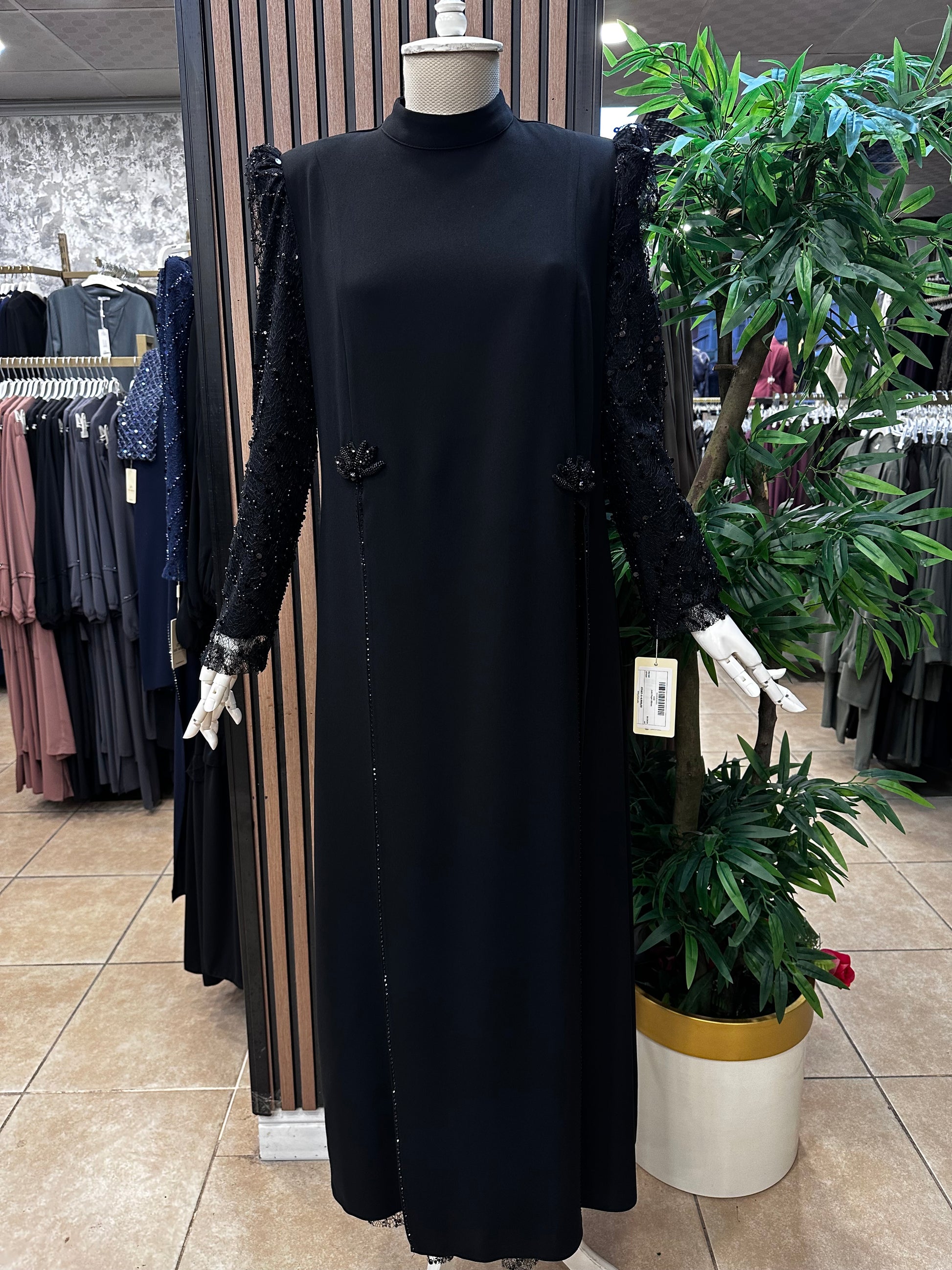 Juki Payet Elbise — Siyah [stokoz:Yc8V1gwzuAJ1iRxWE20e%3ASiyah%3A0%3A18g2faj]