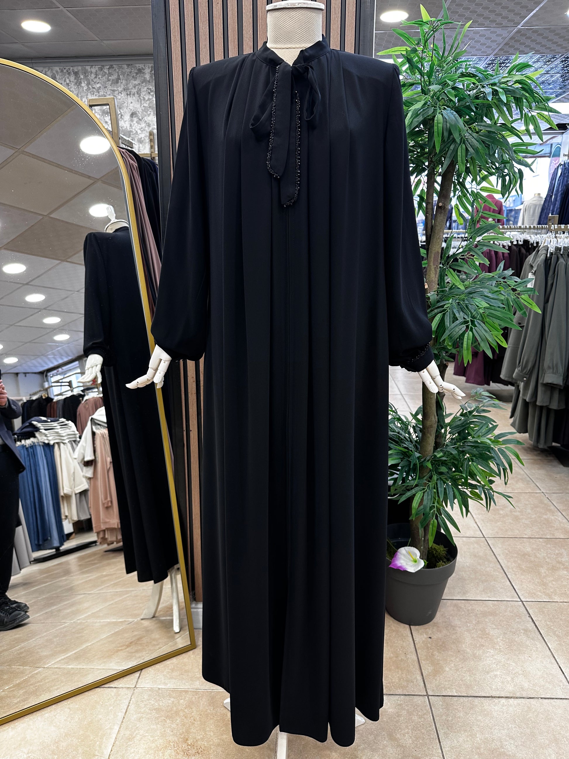 Musab 7640  Ferace — Siyah [stokoz:FtwcSYMigANPKvWpHKZa%3ASiyah%3A0%3Adgh8xl]