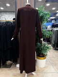 MUSAB 7634 STONE ABAYA