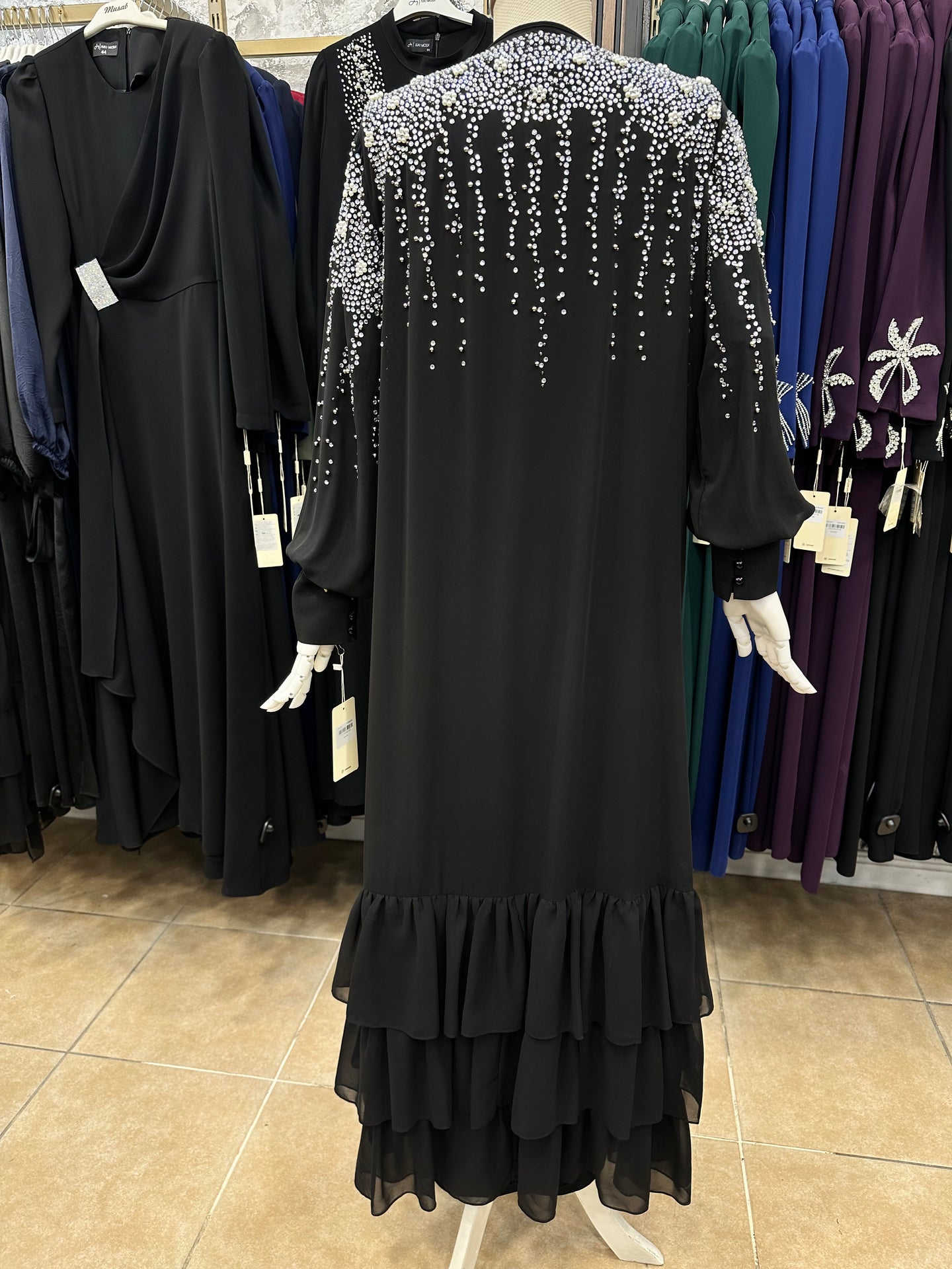 JUKİ 5128 ABAYA TAKIM