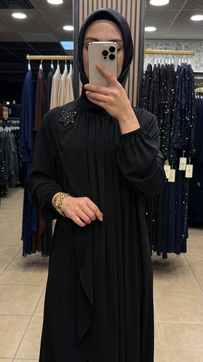 BEYZA 8622 ELBİSE — Siyah [stokoz:Cx29P5CkuIMFKusUC9Am%3ASiyah%3A1%3Ave27z1]