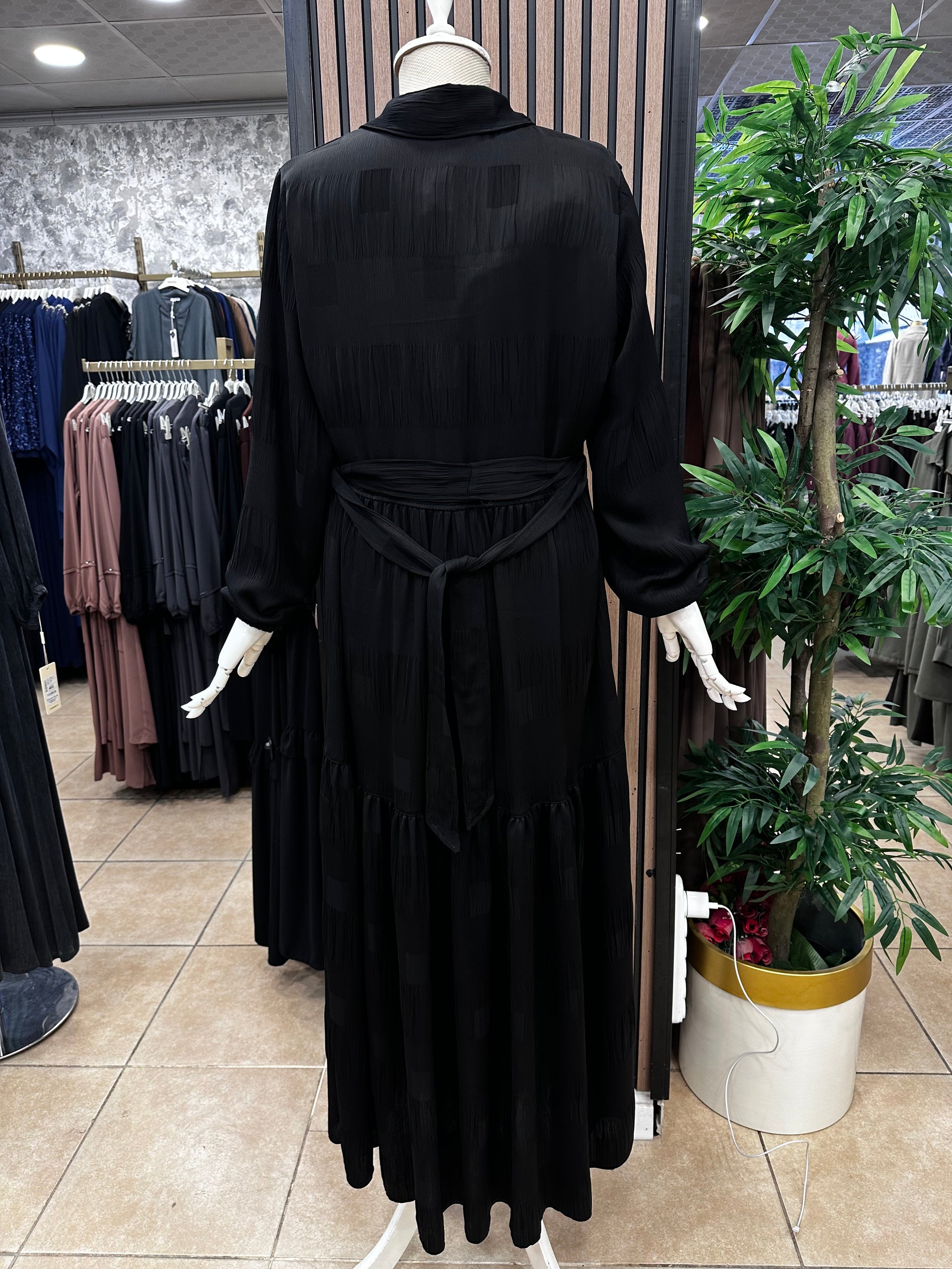 Wennew 2145 Paris Şifon Elbise — Siyah [stokoz:rBYlUSsgkLTJqKlXikEO%3ASiyah%3A2%3Abmqmze]
