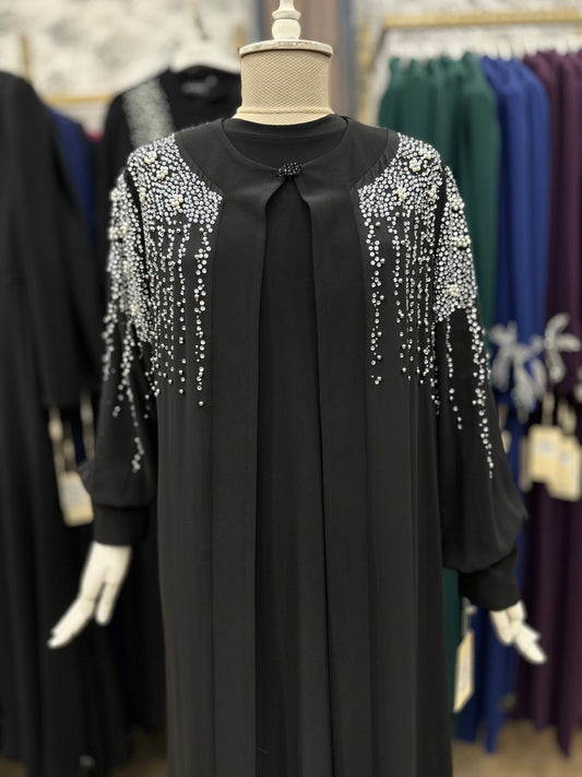 Juki Abaya Takım - Siyah