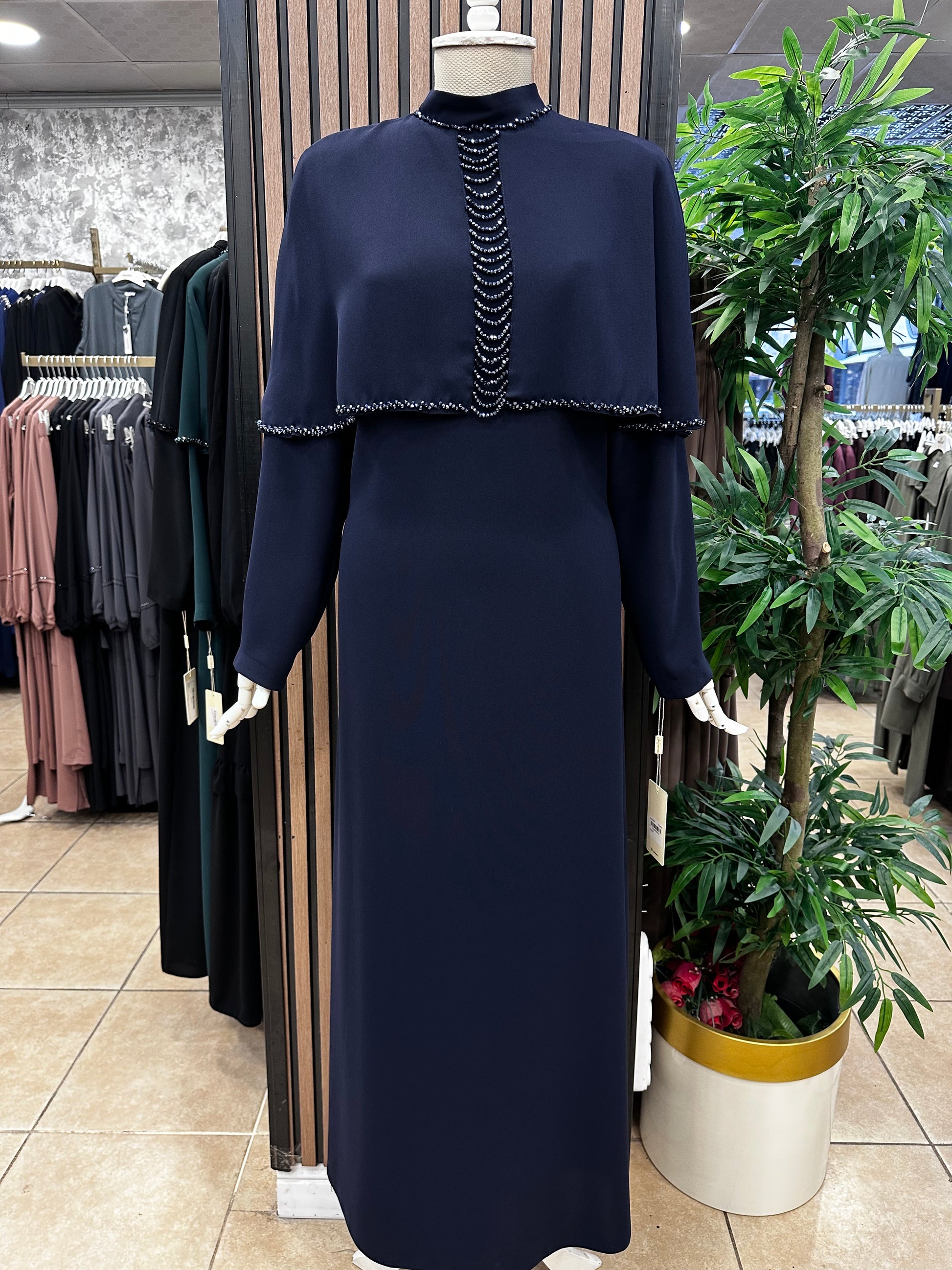 JUKİ 3324 ELBİSE — Lacivert [stokoz:NqUEs995zbu1bW0qpyJV%3ALacivert%3A0%3Alkmnn0]