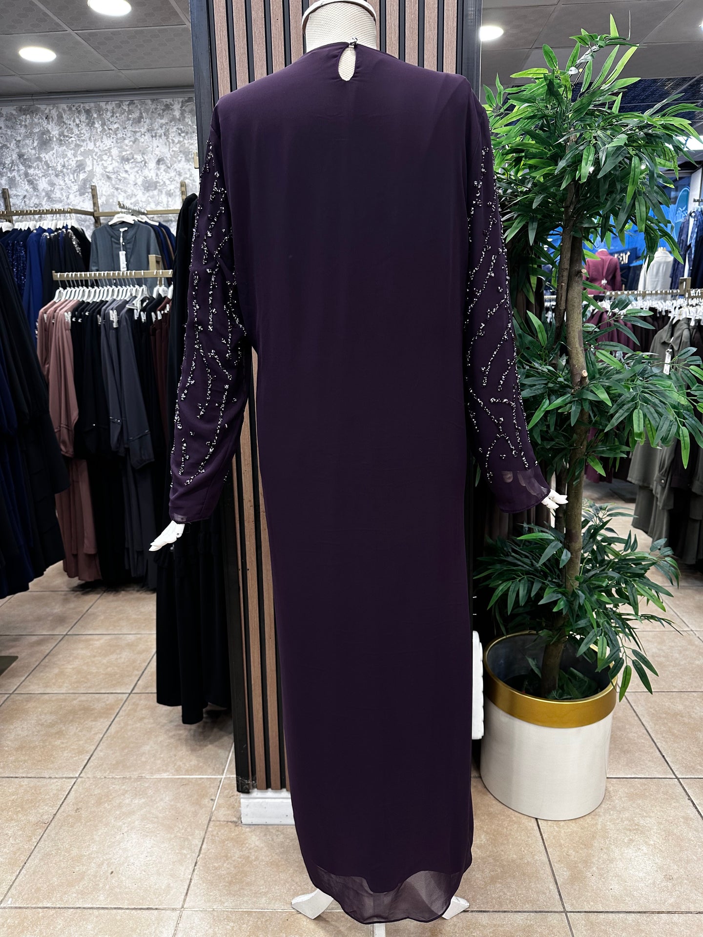 NİHAL 7530 ABAYA TAKIM