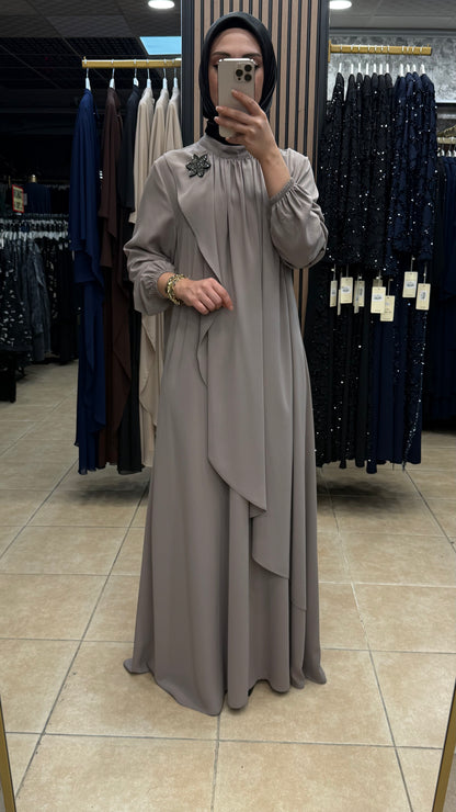 BEYZA 8622 ELBİSE — Ekru [stokoz:Cx29P5CkuIMFKusUC9Am%3AEkru%3A2%3A1jxpv18]