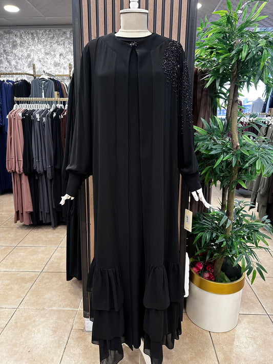 Juki Abaya Takım - Siyah