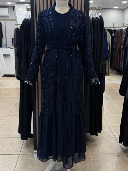 NİHAL ABAYA TAKIM 7517 — Lacivert [stokoz:rEFWLsi0ewxGGQ7aPXP0%3ALacivert%3A0%3A12yqtfq]