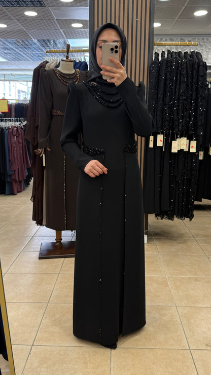 NEVA 3451 BONCUK KOLYE ABİYE — Siyah [stokoz:BVytdGJn2qvnhjAuI453%3ASiyah%3A2%3A1j0u2p0]
